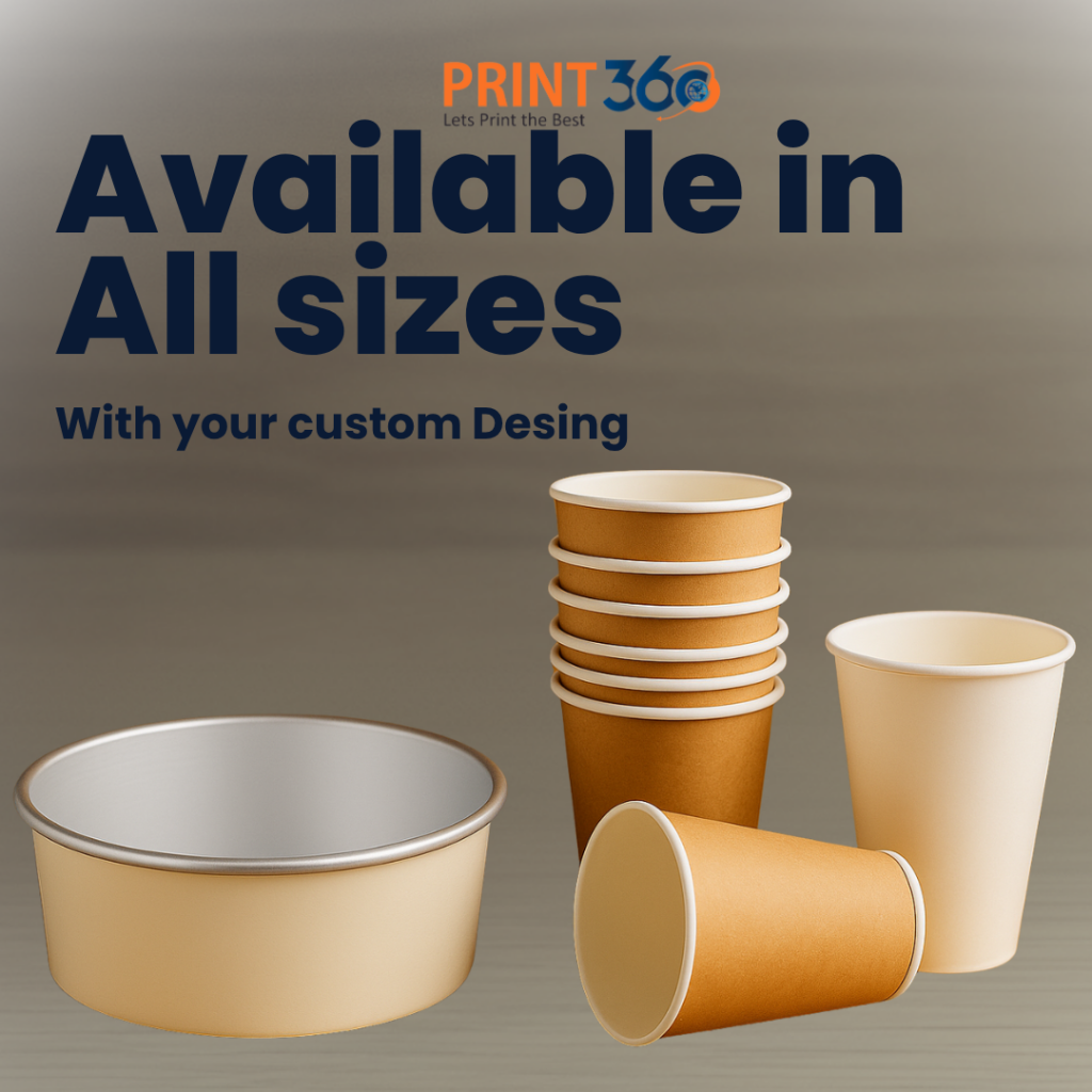 Cups and Tubs In All Sizes