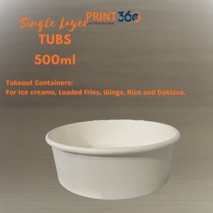 500 ml Tubs