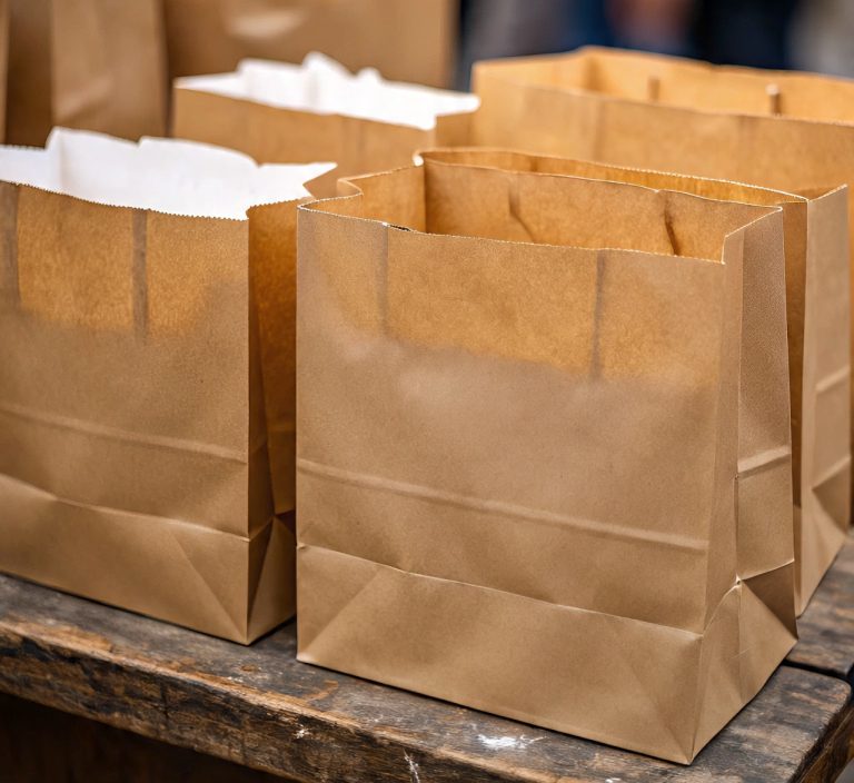 Paper Bags Without Handle
